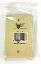 STEREN STANDARD 4C 2-TEL WALL PLATE 300-214IV NEW Pack of 10