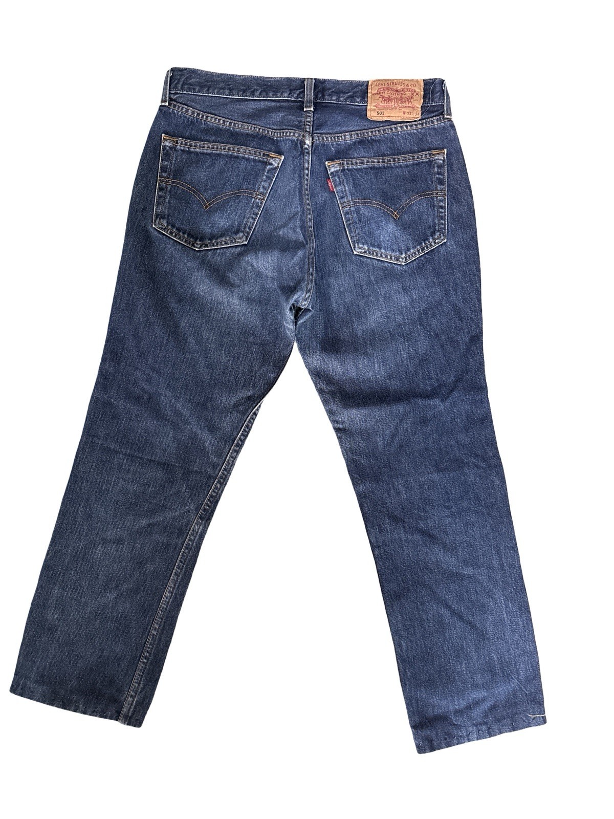 Levi’s 501 Damen Jeans W 33 L 36 Blau image 4