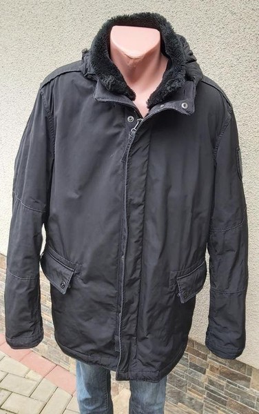 Men Strellson Jacket Black Polyester 42 / XL