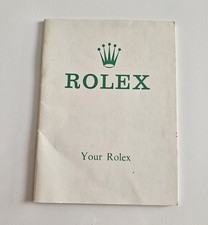 livret Rolex vers 1973 état d'occasion