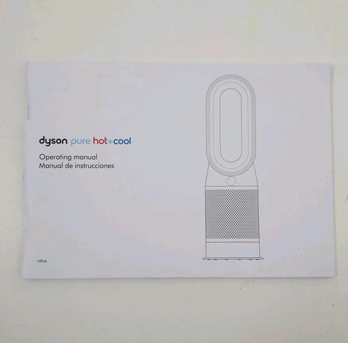 Owner's manual instruction Dyson Pure Hot+Cool Heater Fan Air Purifier HP04 