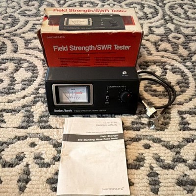 Micronta SWR & Field Strength Meter HF RadioShack Compatible 21-523