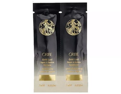 Oribe Gold Lust Repair & Restore Shampoo 7ml + Conditioner 7ml Reiseset