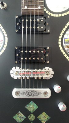 ZEMAITIS Casimere Superior Series Black Pearl Diamond Guitar C24SU