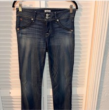 Hudson Signature Bootcut Low Rise Flap Pocket Jeans Size 28