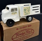 1953 Tonka Toys Private Label Green Giant Cabover Utility Truck No 175 W/ Box