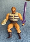 Mattel masters of the universe 1983 Fisto He-Man Vintage Action Figure complete