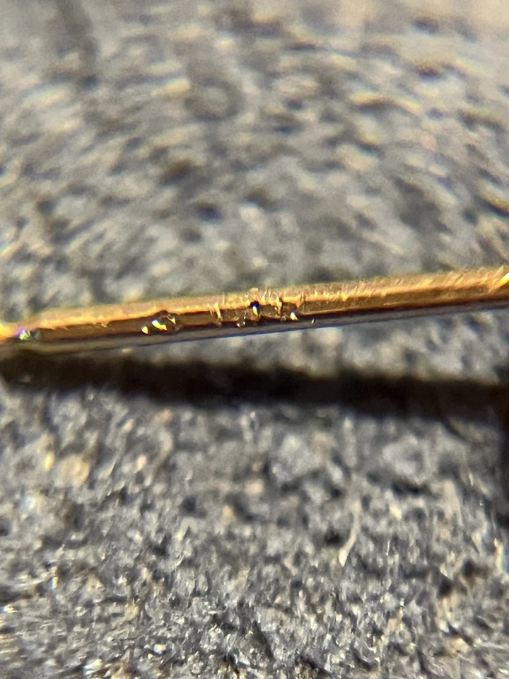 Vintage 14k Peridot Stud Earrings With Backs! .74 Grams - Image 2 of 3