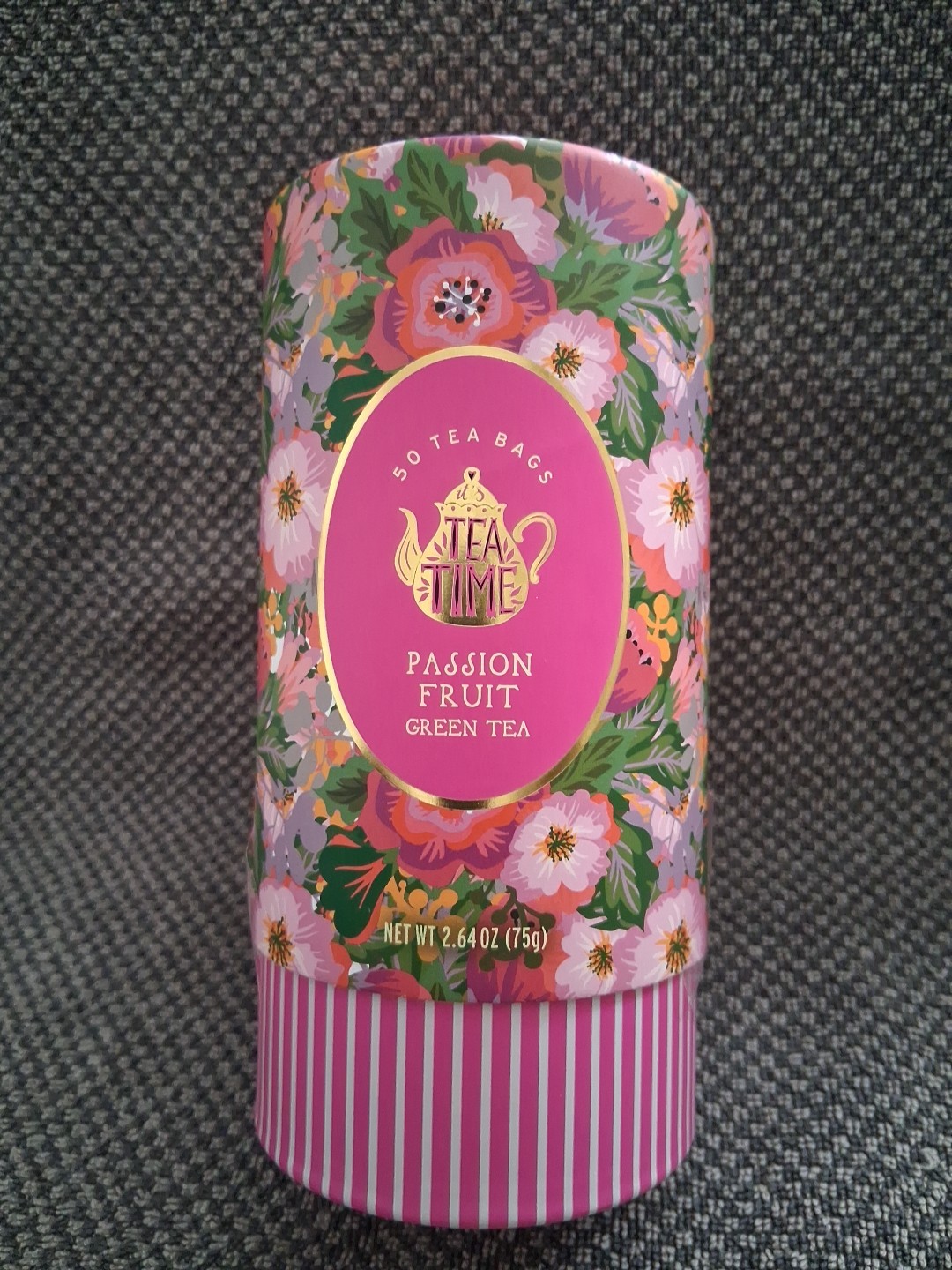 Time Caffeinated Passion Fruit Green Tea 2.64 Oz. Exp.03/28