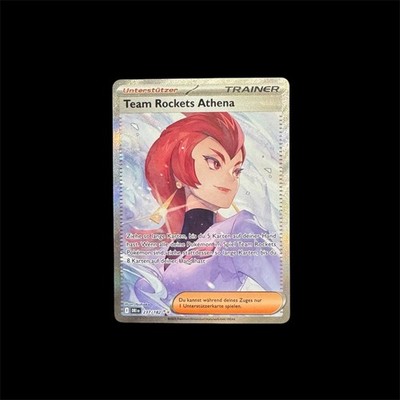 Pokémon Team Rockets Athena 237/182 SIR  Destined Rivals DRI Deutsch NM
