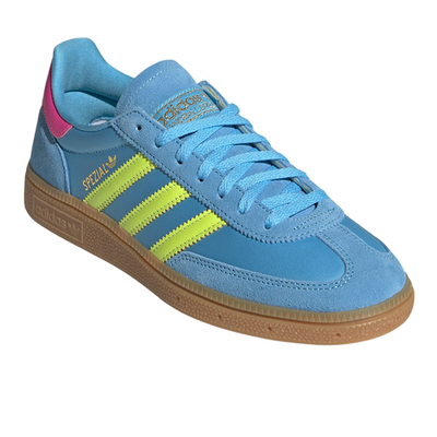 adidas Handball Spezial Lace Up Womens Blue Sneakers Casual Shoes