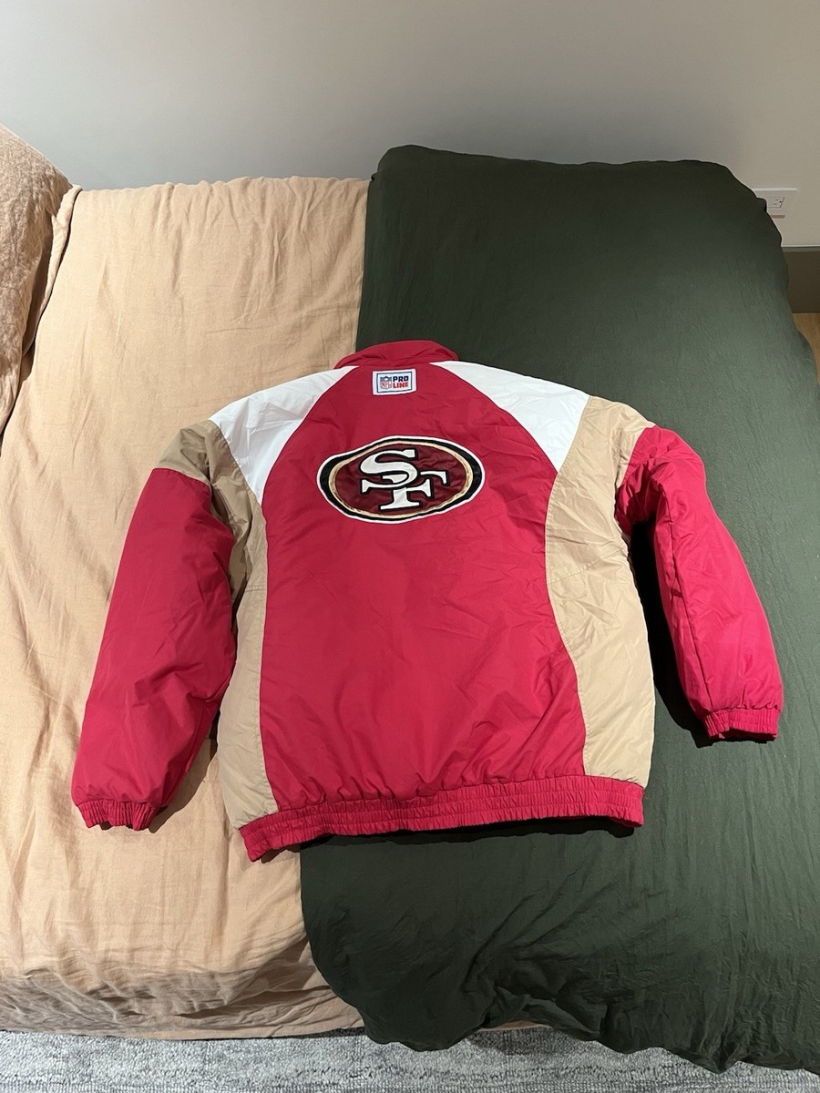 Reebok San Francisco 49ers ジャケット L NFL Onfield San Francisco 49ers Men L Jacket Zip White