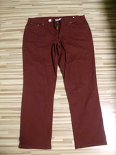 Jeanshose(Bonprix) Gr.48 Weinrot 98%Baumwolle strech guter Zustand