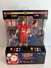 Jada Toys Ultra Street Fighter II Chun Li RED CHASE Target Exclusive NEW MISB