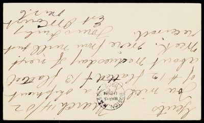 1902 Sidney R Baxter & Co Boston MA Victorian Hand Written 1 Cent Postal Card