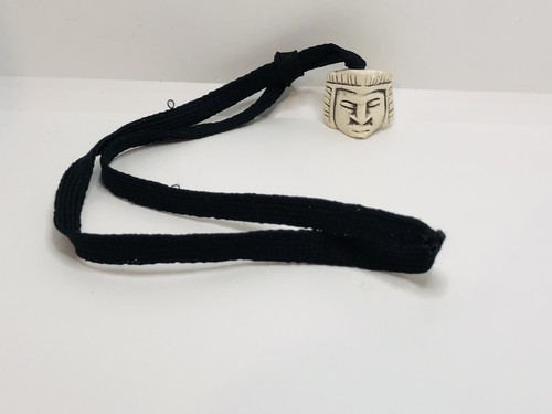 Handcrafted ethnic necklace 28 inches in length - Picture 2 of 5