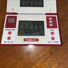 Nintendo BJ-60 Multi-Screen handheld Blackjack game 1985  New In Box