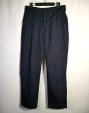 Elbeco Mens Tek3 Uniform Work Pants Size 34R Dark Navy Office Medical Tactical
