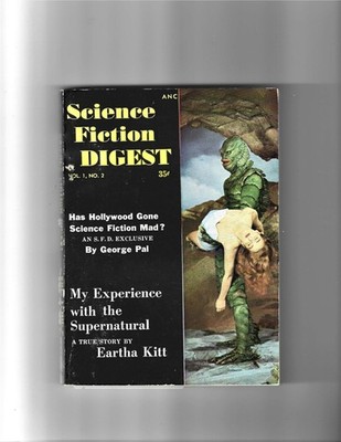 PULP:  Science Fiction Digest #2 1954 Creature From the Black Lagoon VG
