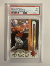2025 Crusade Heating Up Black 1/1 Heston Kjerstad PSA 9 / POP 1