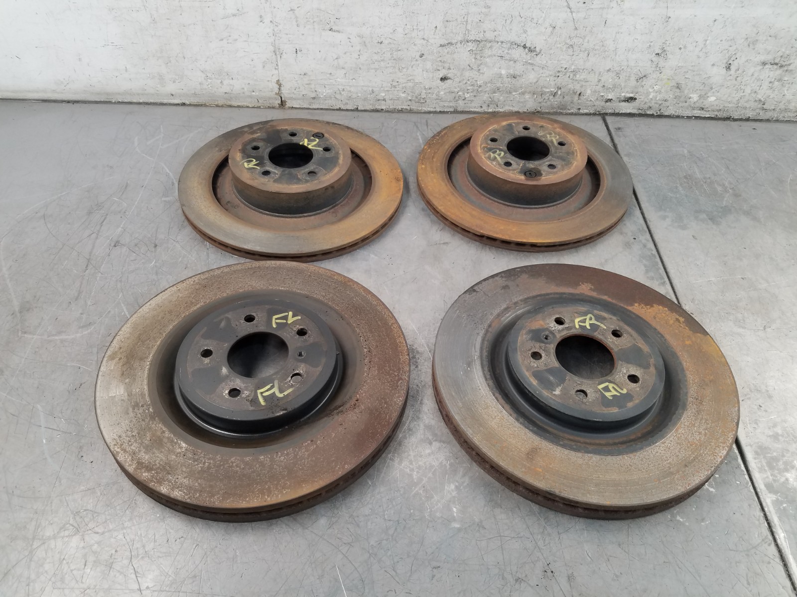 2019 Nissan 370Z Nismo Brake Rotor Set #0757 J1