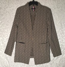 Tommy Hilfiger Womens Houndstooth Classic Bla...