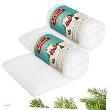 Realistic Fluffy Snow Blanket, Artificial Snow for Christmas Decor 2