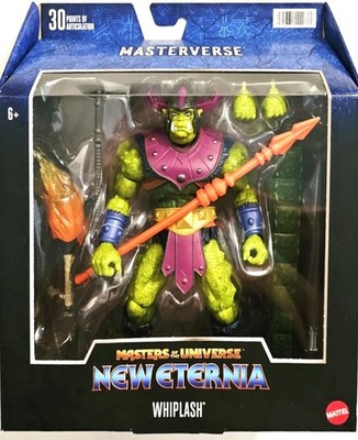 Masters of the Universe MOTU Masterverse New Eternia Deluxe Whiplash Figure NEW