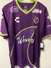 NWT Charly Veracruz Tercero Morad Futbol Soccer Jersey Purple Men's Size XL