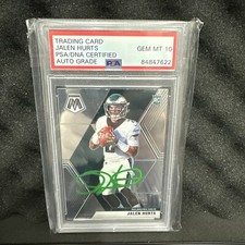 2020 Mosaic Jalen Hurts Silver Mosaic RC PSA 10 🔥 💰 