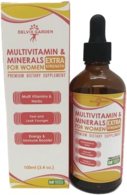 Multivitamins and Mineral Supplement for Women, Multivitamin for Optimal Health