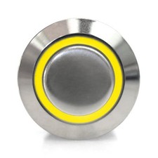 New 22mm Billet On Off Switch Button Led Yellow Ring Keep It Clean Autoloc New 22mm Billet On Off Switch Button Led Yellow Ring Keep It Clean Autoloc