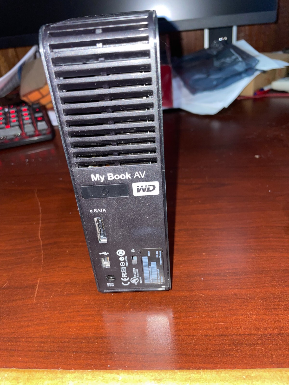 Western Digital WD My Book AV DVR Expander 1 TB External HDD eSATA TiVo tested eBay