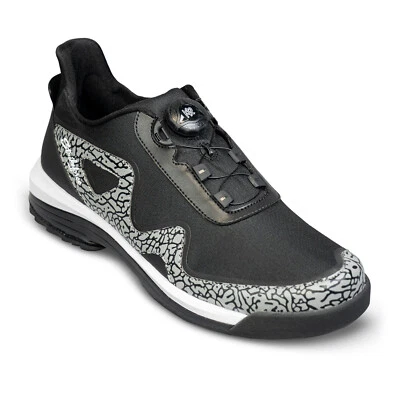 KR Strikeforce TPC Gladiator Black/Stone Left Handed Men's Bowling Shoes - Image 1 of 4