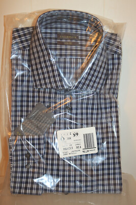 Calibrate - Mens Dress Shirt - Medium - Trim Fit - New