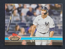 Giancarlo Stanton 2022 Stadium Club 1991 Design Variation Parallel #232 Yankees