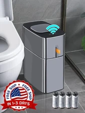 Bote de basura para baño de 4 galones, botes de basura para cocina, bote de ba