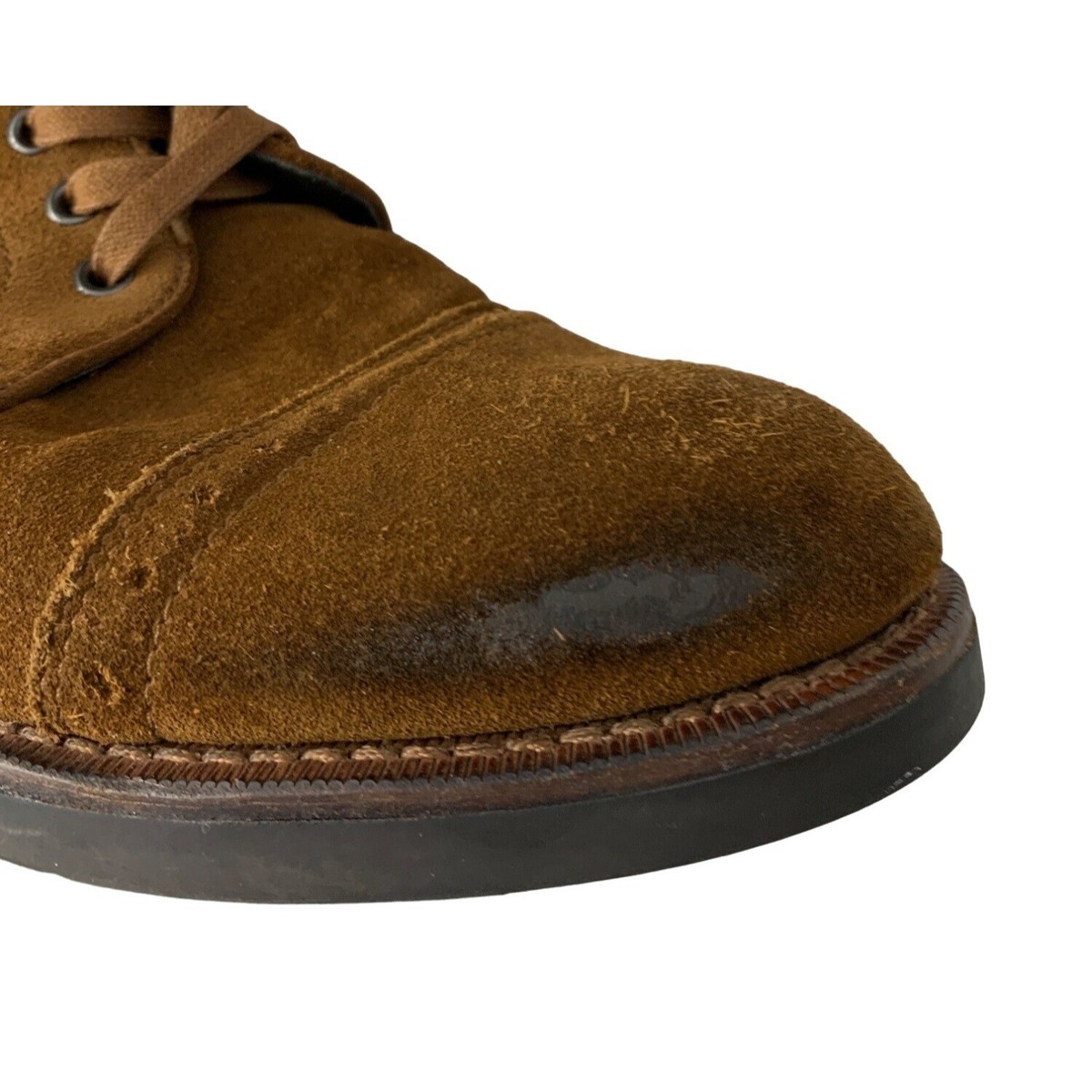 Mens Coach Bleecker Brown Suede Lace Up Boots Size 13D 6591  display picture 1