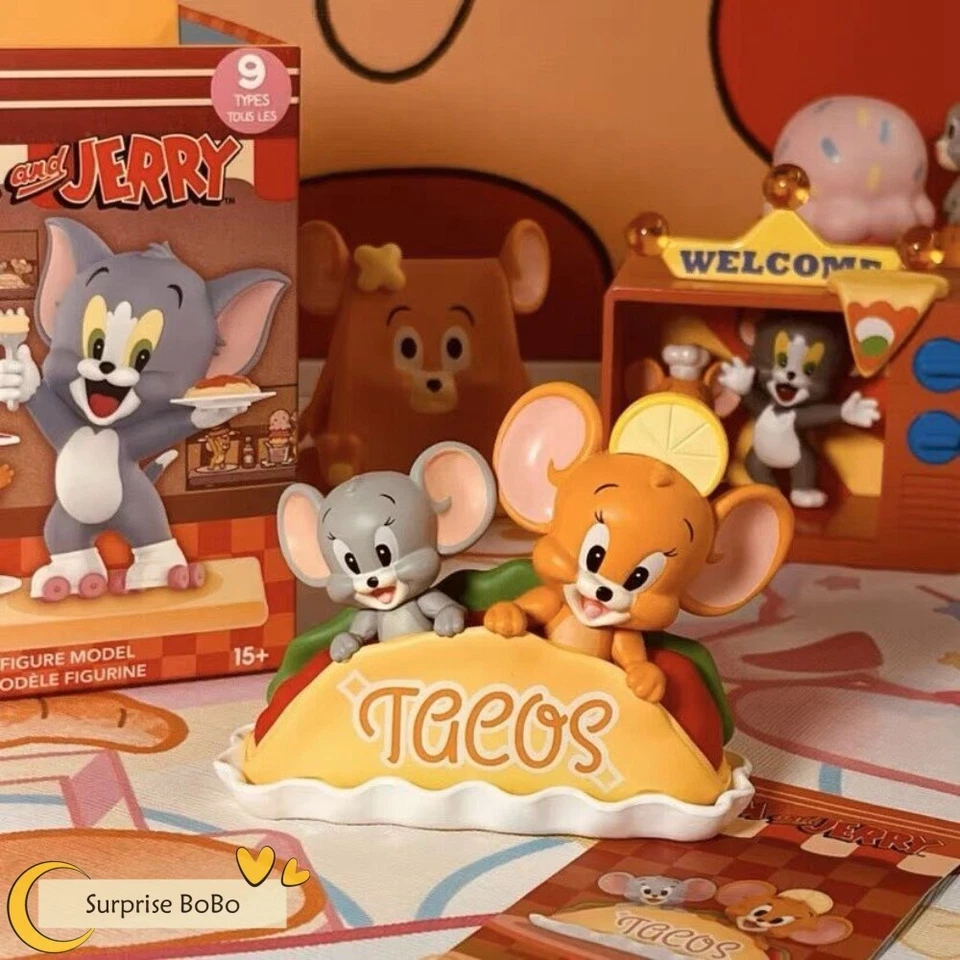 MINISO Tom&Jerry Food Carnival Series Caja Ciega Figura Confirmada Hot Toys ¡Regalo! Foto 4 de 4