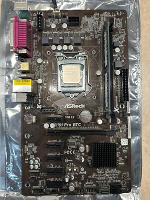 ASRock H81 Pro Motherboard w/ Intel Celeron Processor G1840 w/ A-Tech 4G Memory