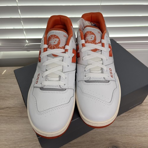 New Balance 550 x Size? College Pack Sail Orange UK Exclusive ALD Men's Size 10 - Picture 3 of 9