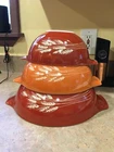 VTG Pyrex harvest wheat pattern. mixing bowels. 3