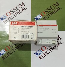 ABB NT/S 12.1600 GH Q605 0056 R0002 POWER SUPPLY IN 220VAC OUT 12VDC 1.6A