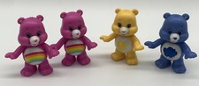 Lot of 4 TCFC PVC CARE BEARS 2-CHEER, BIRTHDAY AND GRUMPY BEARS JP/CHINA