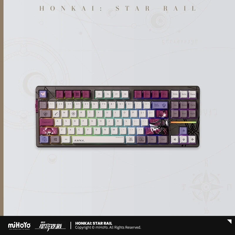 miHoYo Honkai: Star Rail Official Kafka Theme RGB Backlight Mechanical Keyboard - Image 4 of 4