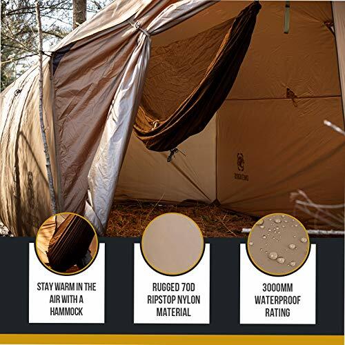OneTigris TEGIMEN Hammock Hot Tent with Stove Jack, 3000mm Waterproof  889711085533 | eBay