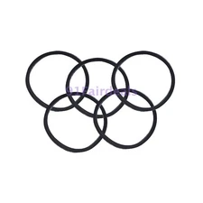 5 Pcs Disc Drive Belt Rubber Ring Band Replacement for Xbox 360 & Slim DVD Tray