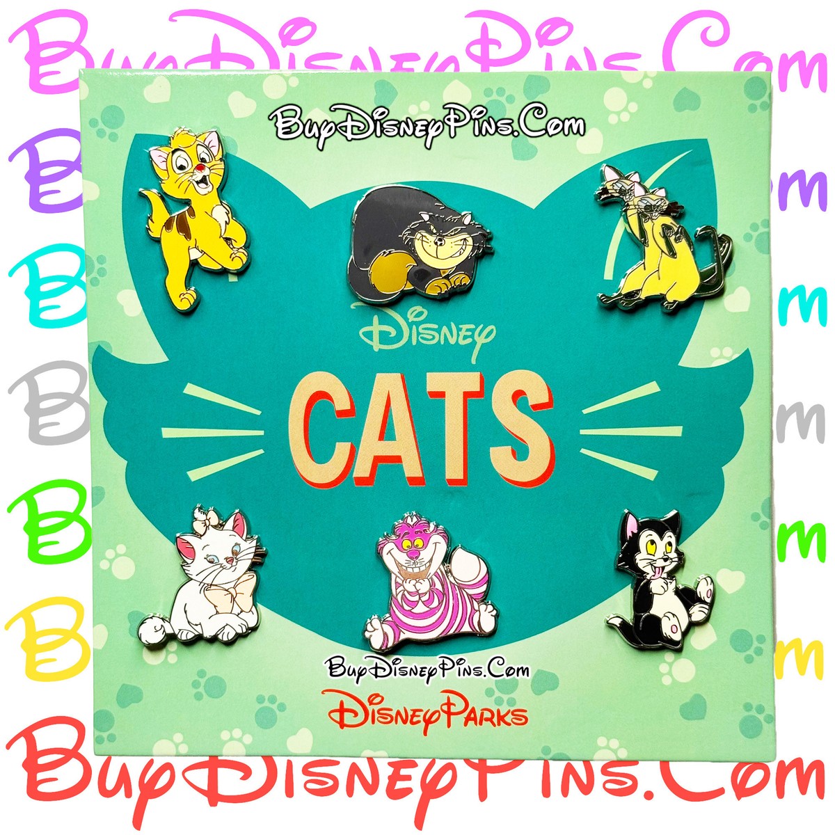Disney Cat ファンタジーピン♡ Figaro Cat Pin - Etsy