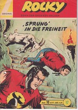 Rocky Nr 10 Sprung in die Freiheit Lehning Verlag 1964 gelocht