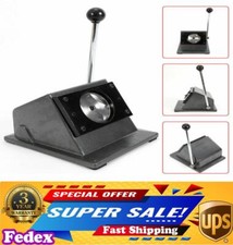 Button Maker 58mm Card Badge Punch Press Machine 500grams Parts Circle Cutter
